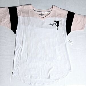 Universal Studios Pink, White, Black Betty Boop "30" T Shirt Spirit Jersey Large